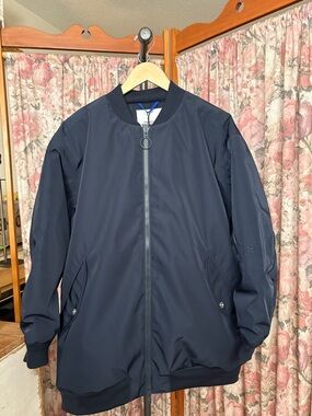 Nora Bomber - Navy Blue | Embassy of Bricks & Logs